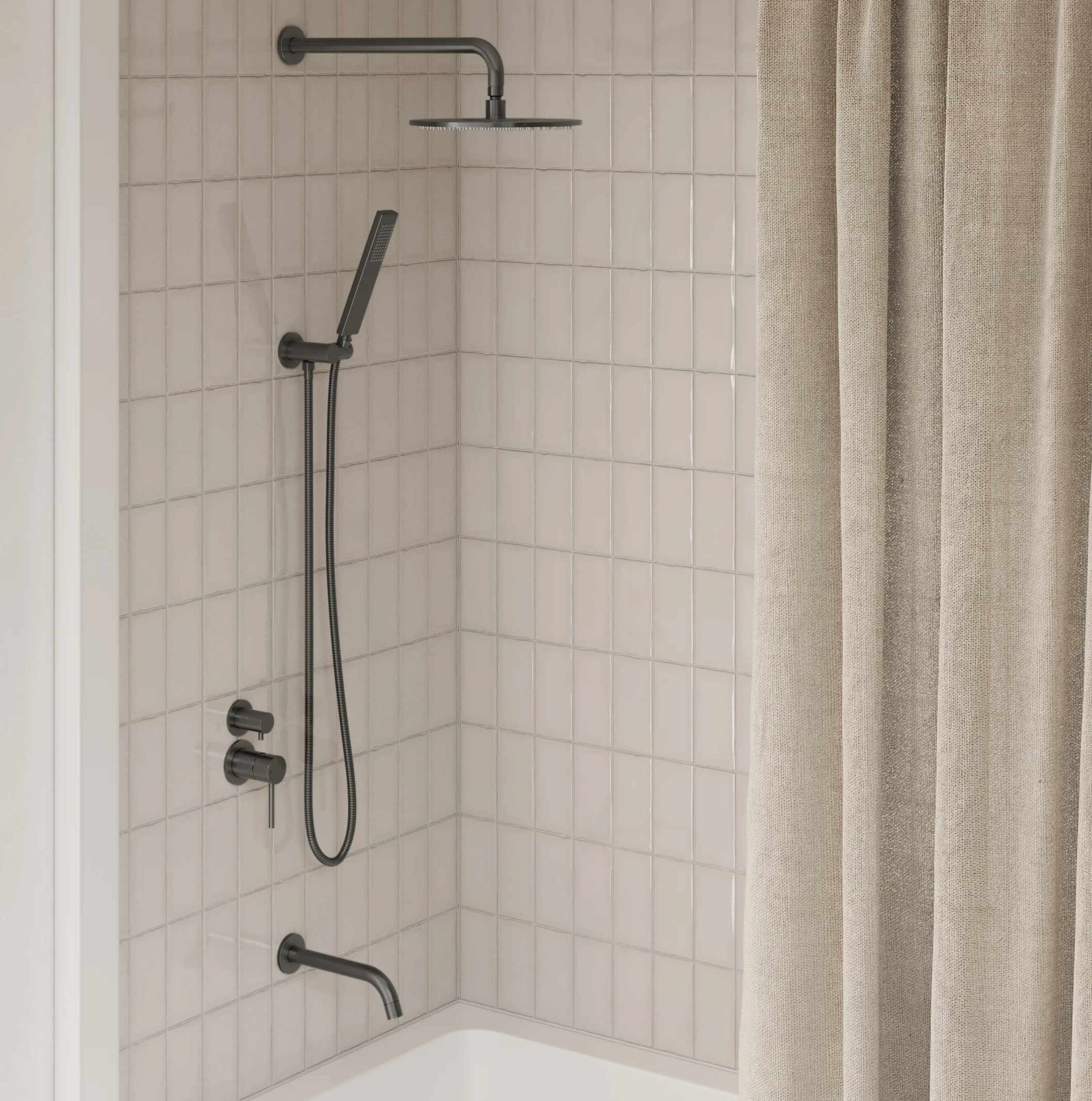 Elysian%20Thermostatic%20Minimal%202Way 3Way HandShower-BG