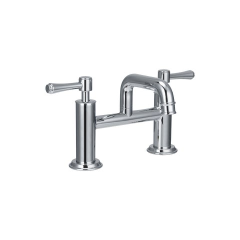 Kingsley Basin Bridge Mixer Tap - Chrome