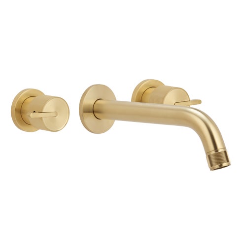 Namika Assembly Taps & Spout Set - Brushed Brass