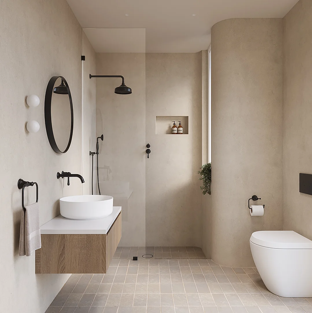 Kingsley ContemporaryBathroom View01 MB