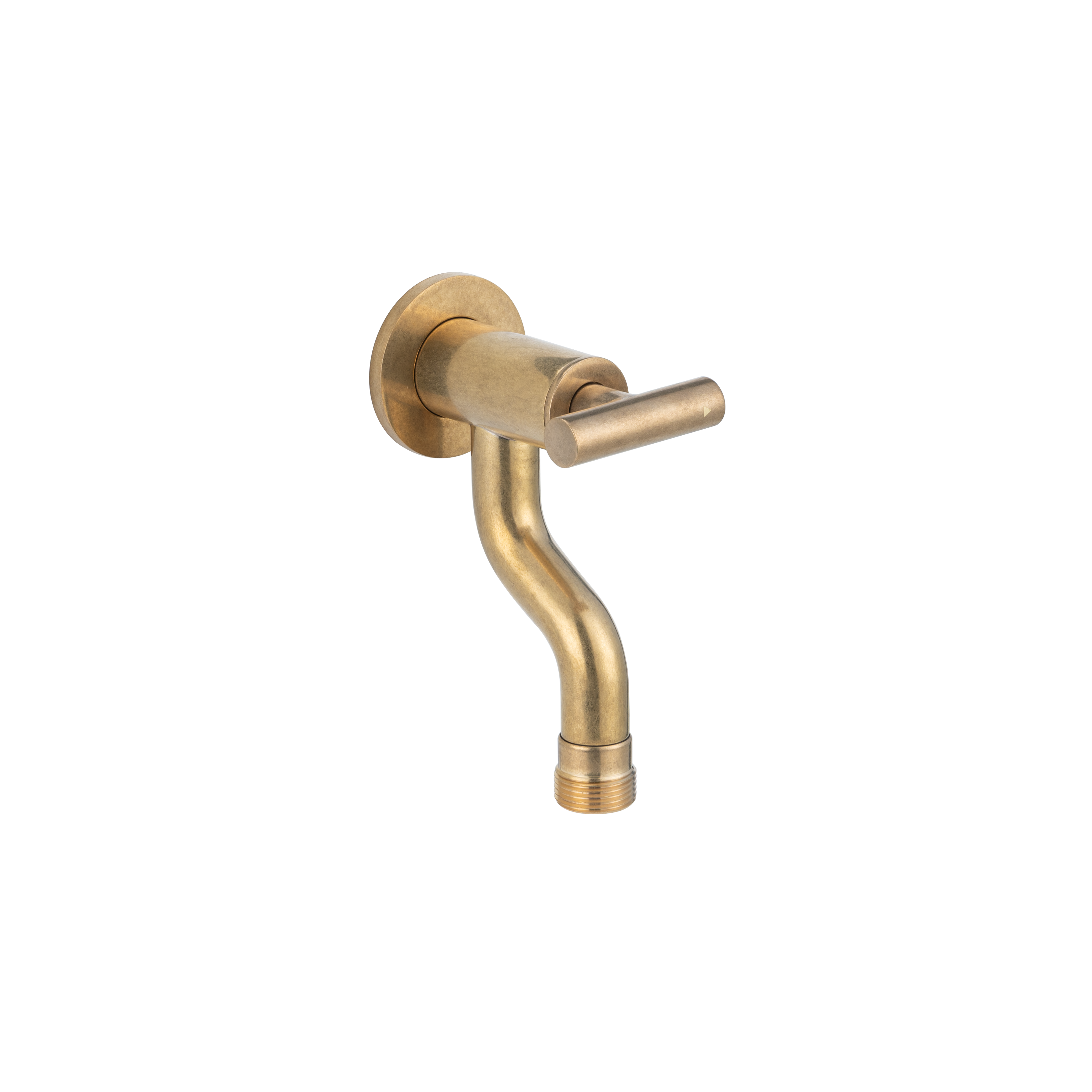 Sola Garden Hose Tap - Tumbled Aged Brass