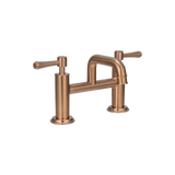 18261---Kingsley-Bench-Mounted-Bath-Basin-Mixer-Tap Side Brushed-Copper