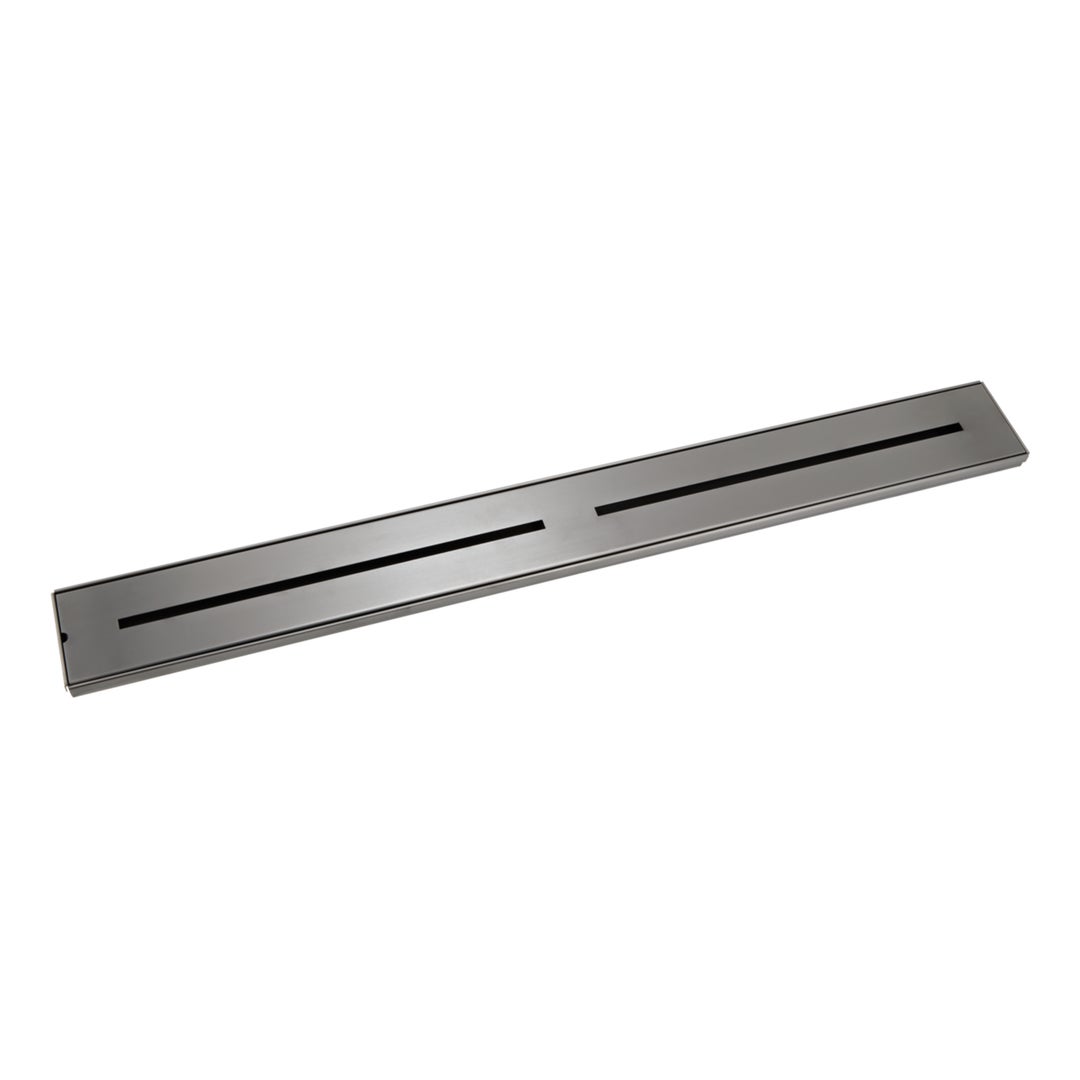 Harper Shower Channel Waste 900mm - Brushed Gunmetal