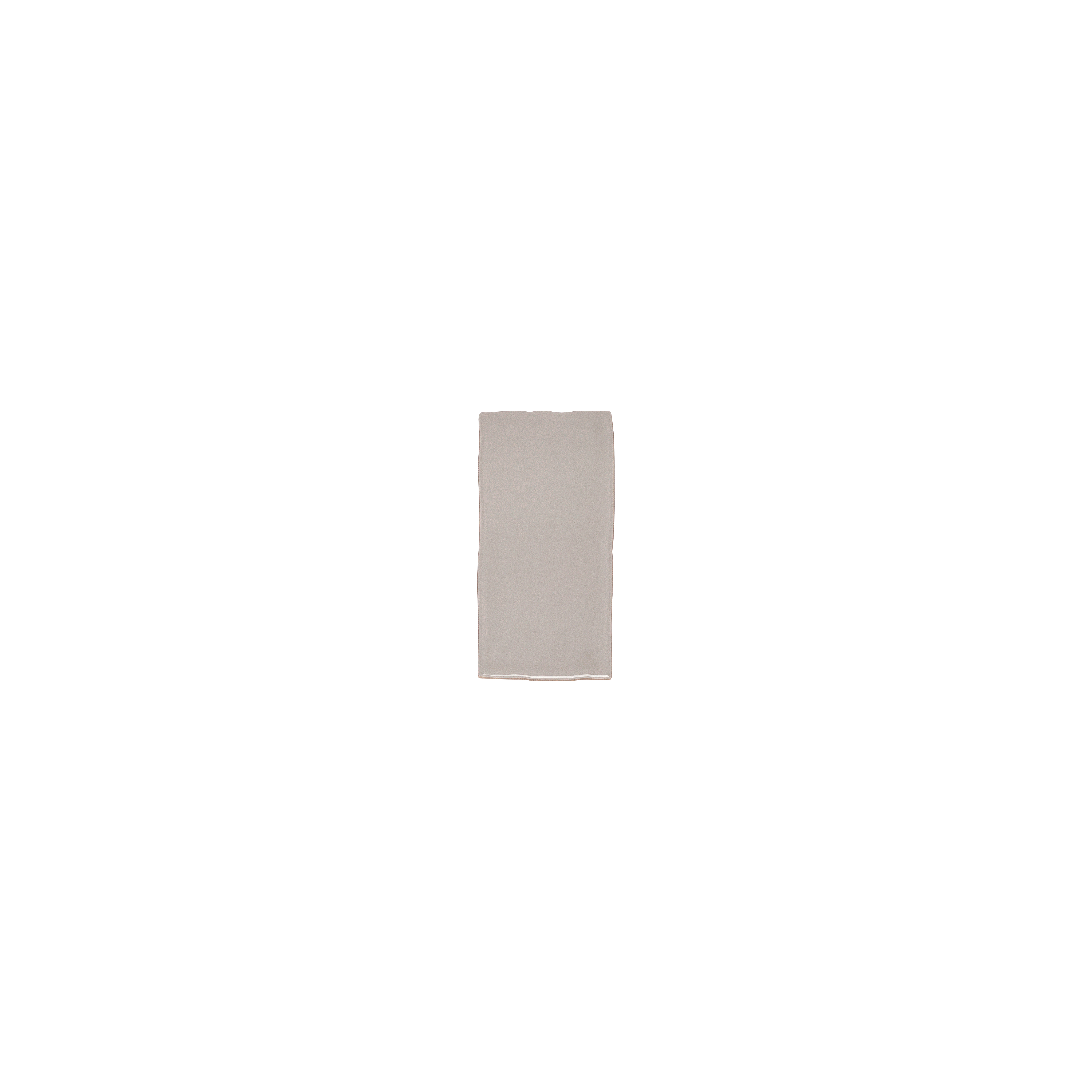 Tropea Natural Edge Rectangle Tile - Dove Grey (Sample)