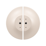 Concrete%20Half%20Moon%20Entry%20Door%20Pull%20(Single) Front Almond Pair