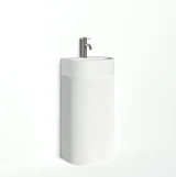 Nelios ColourCombo WhitePedestal WhiteBasin