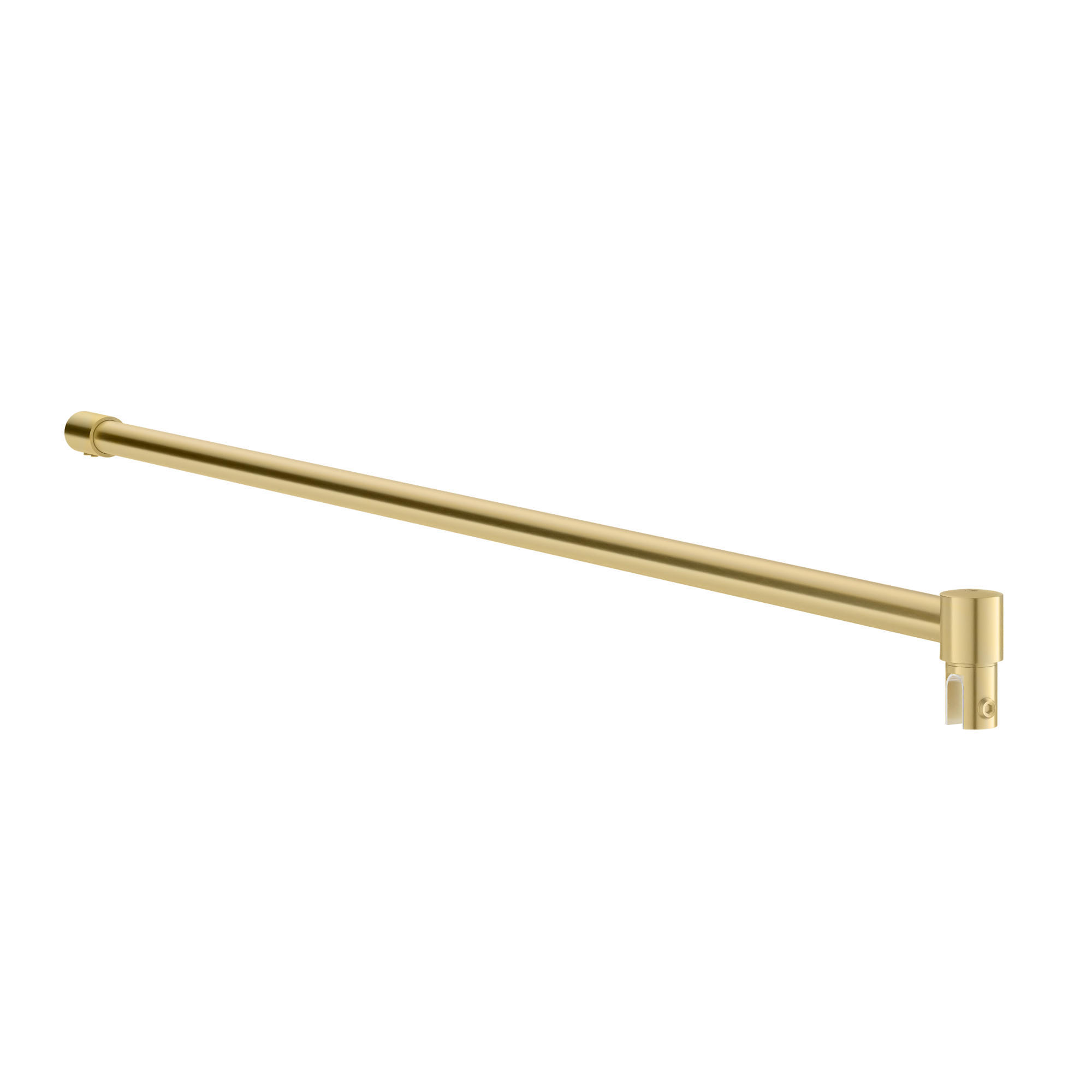 Shower Screen Support Bar 19mm - Brushed Brass