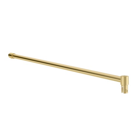 Shower Screen Support Bar 19mm - Brushed Brass