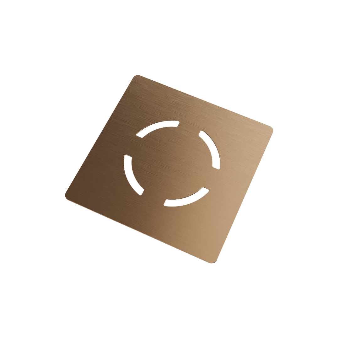 Waste Cover - Brushed Copper