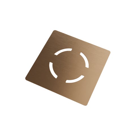 Waste Cover - Brushed Copper