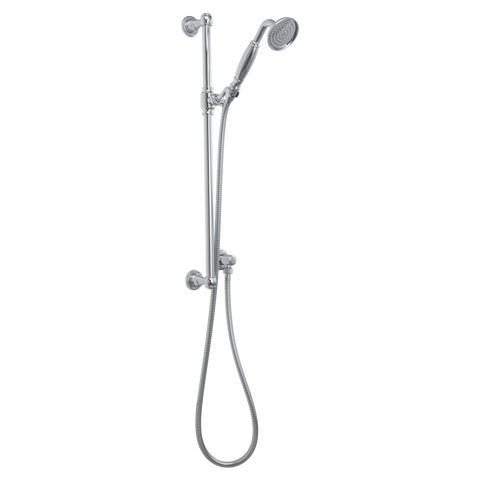 Kingsley Hand Shower Rail Set - Chrome