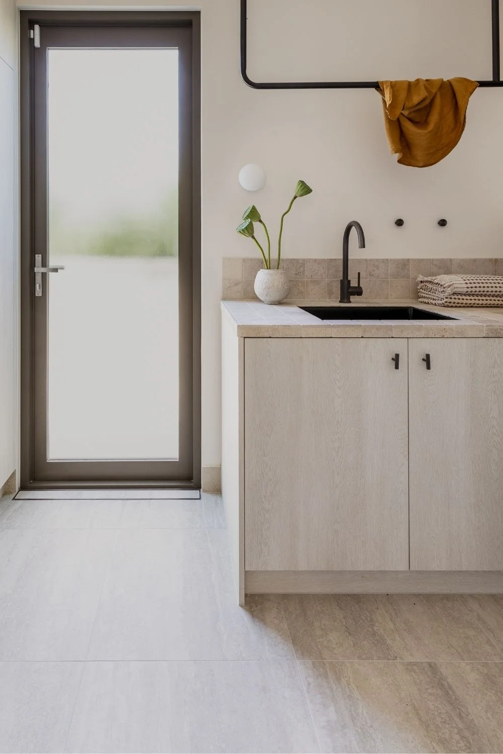 Laundry Tile Ideas Large Format