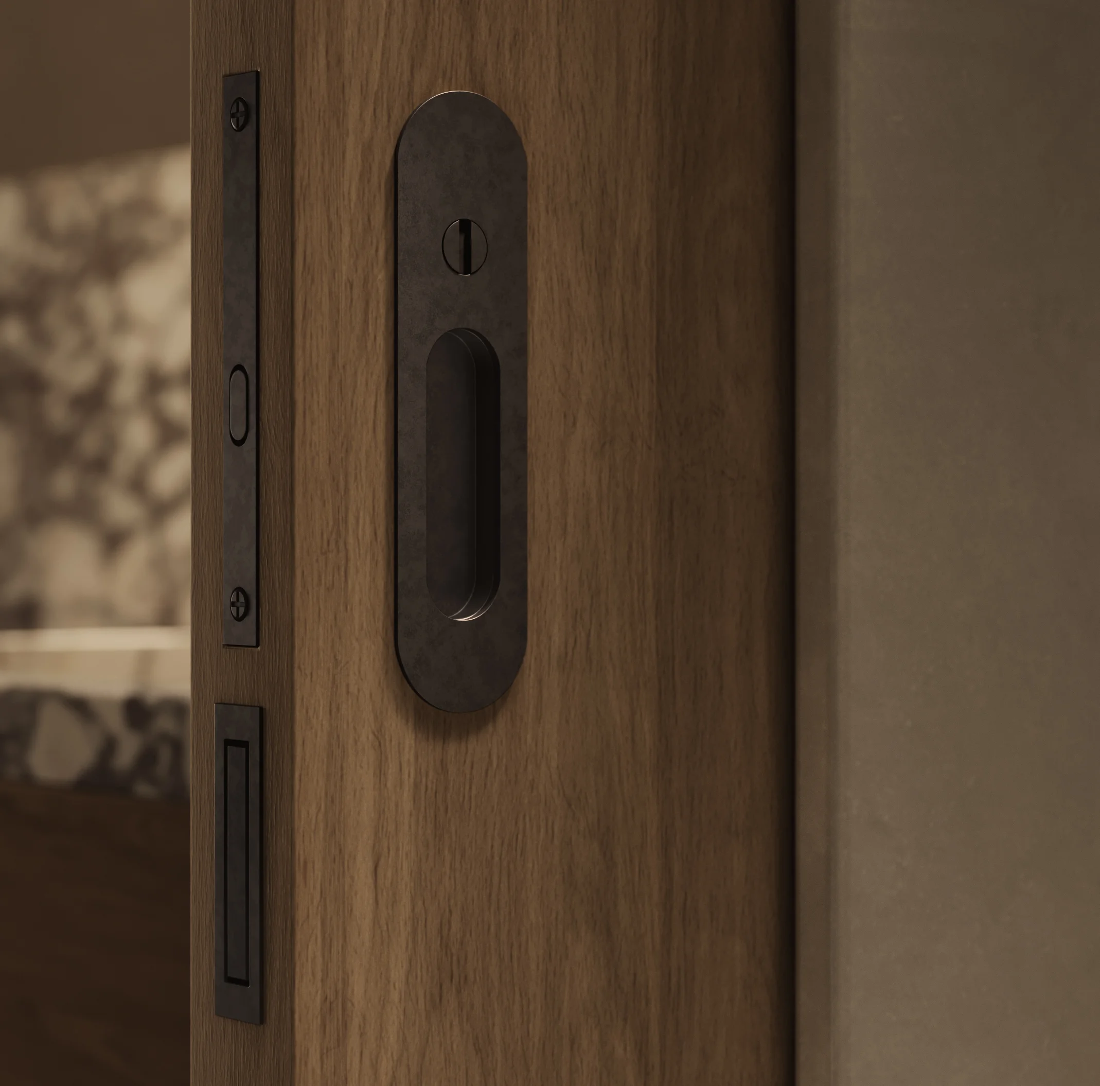 Antique Powder%20Room Door-Leroy Slate