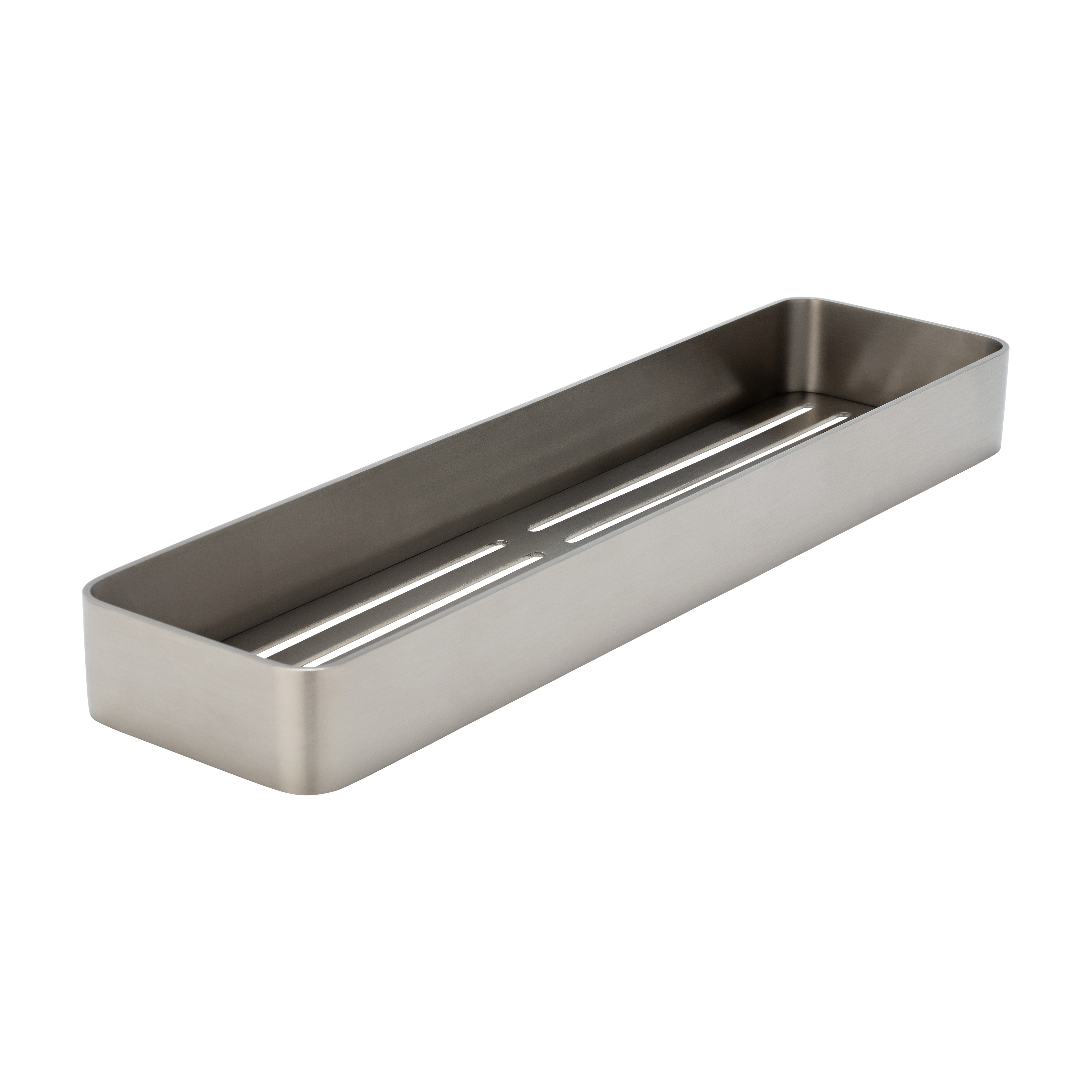 Maya Shower Caddy - Brushed Stainless Steel
