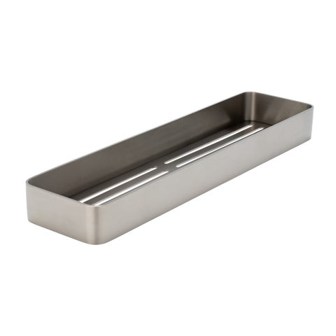 Maya Shower Caddy - Brushed Stainless Steel