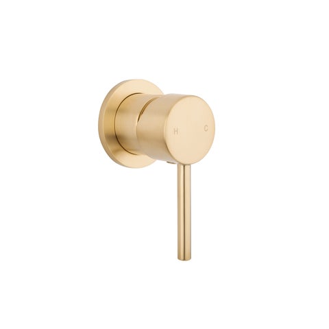 Elysian - Minimal Mixer - Brushed Brass