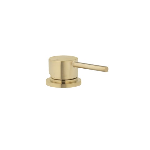 Elysian Bench-Mounted Minimal Mixer - Brushed Brass