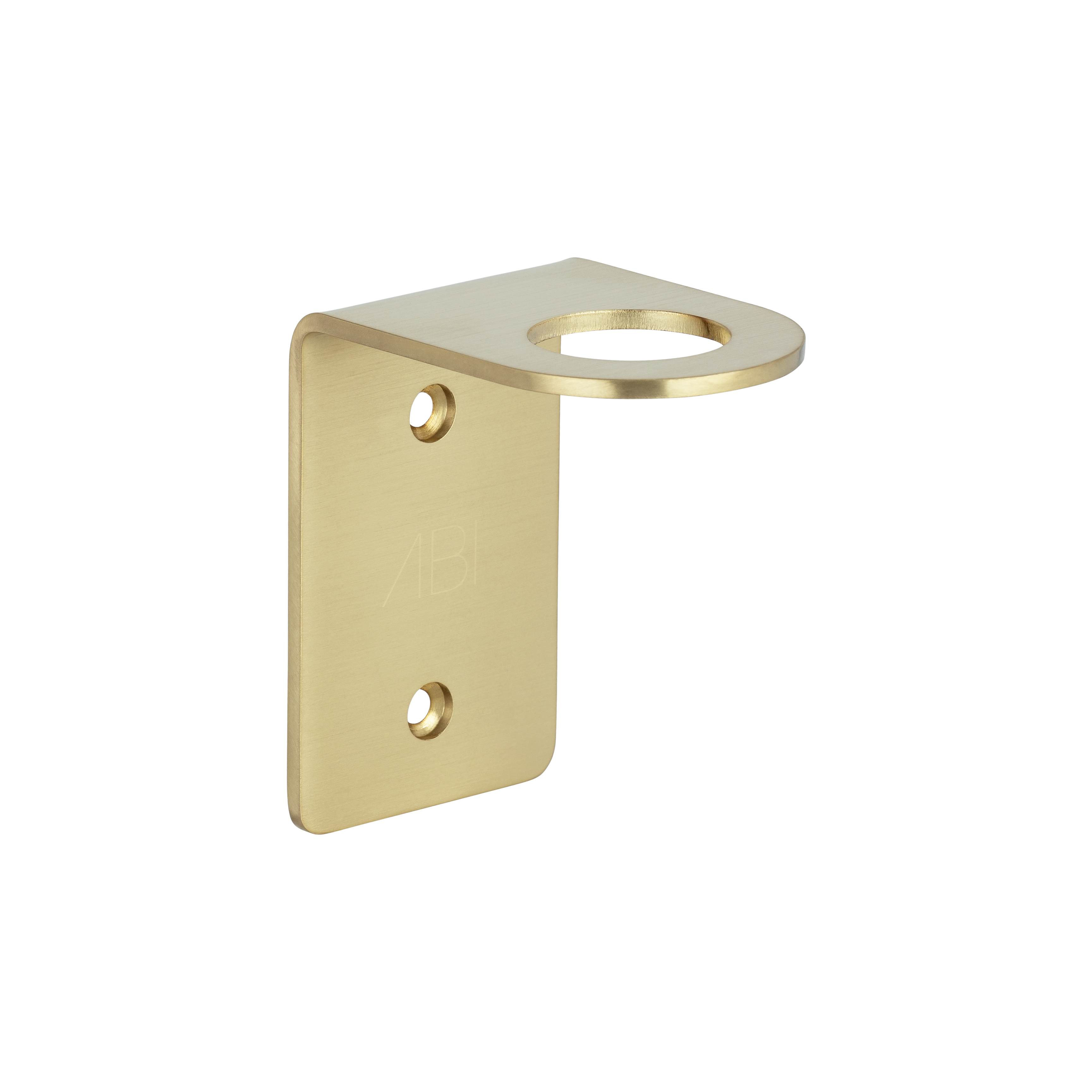 Lira Soap Bottle Holder - Brushed Brass