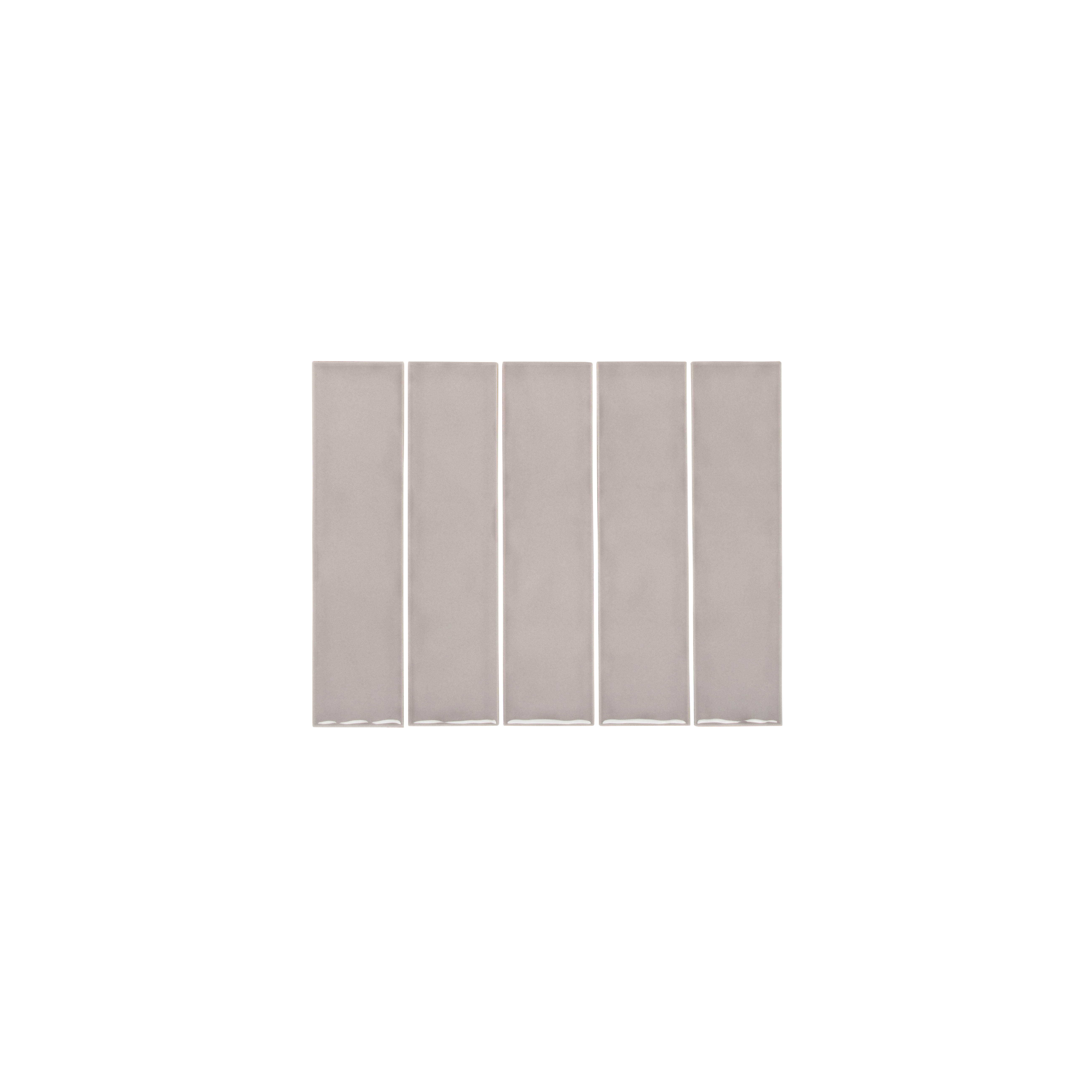 Tropea Natural Edge Subway Tile - Dove Grey