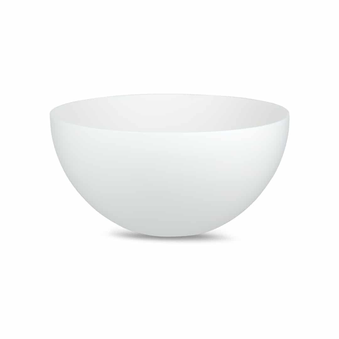 Bajo Mini Basin - Matte White
