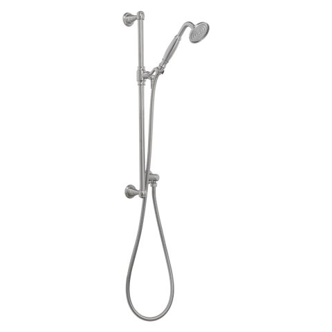 Kingsley Hand Shower Rail Set - Brushed Nickel