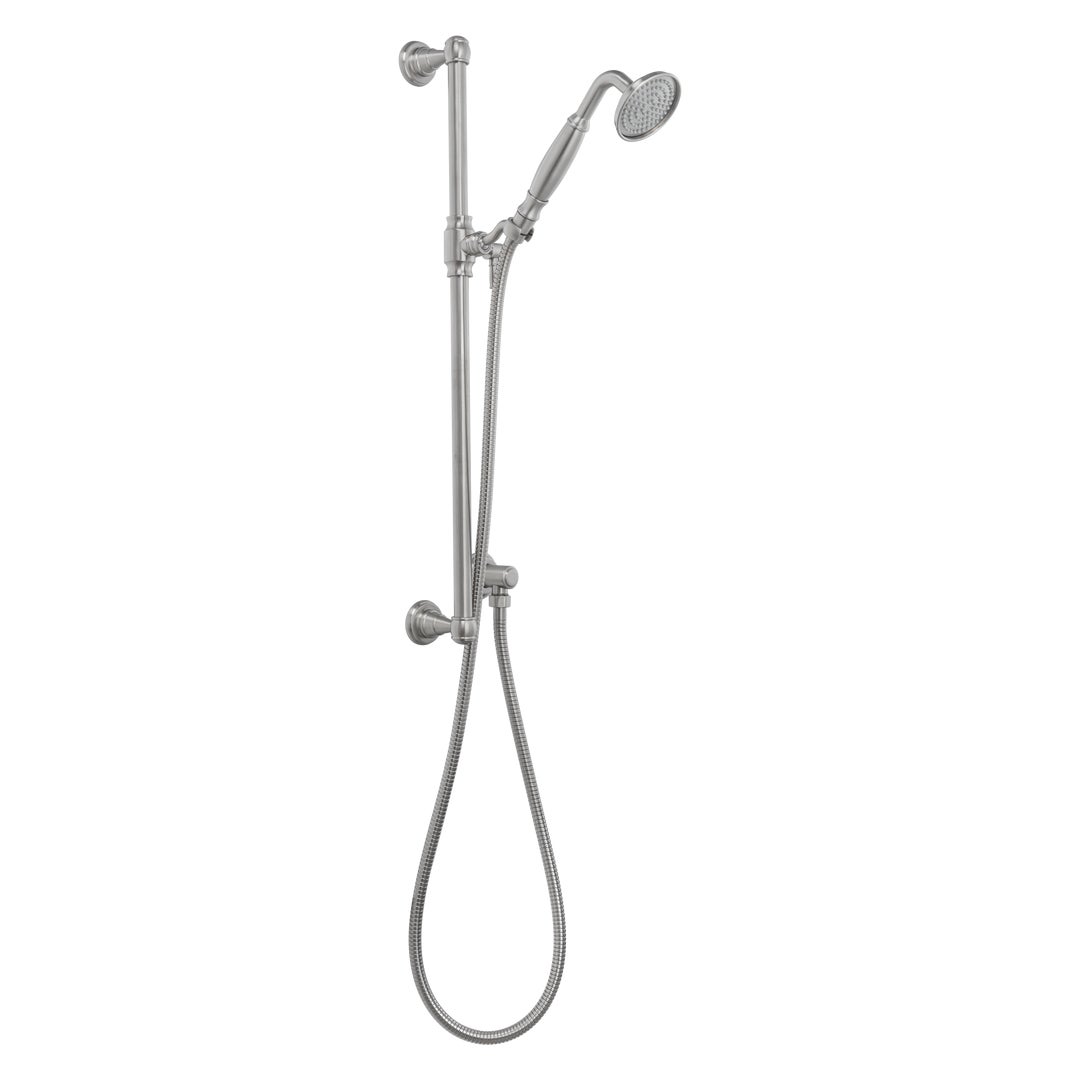 Kingsley Hand Shower Rail Set - Brushed Nickel