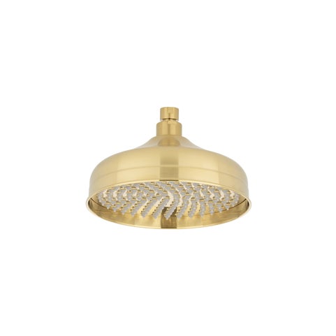 Kingsley Shower Head Round - Brushed Brass