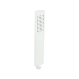 Rounded Rectangle Hand Shower - White - Feature