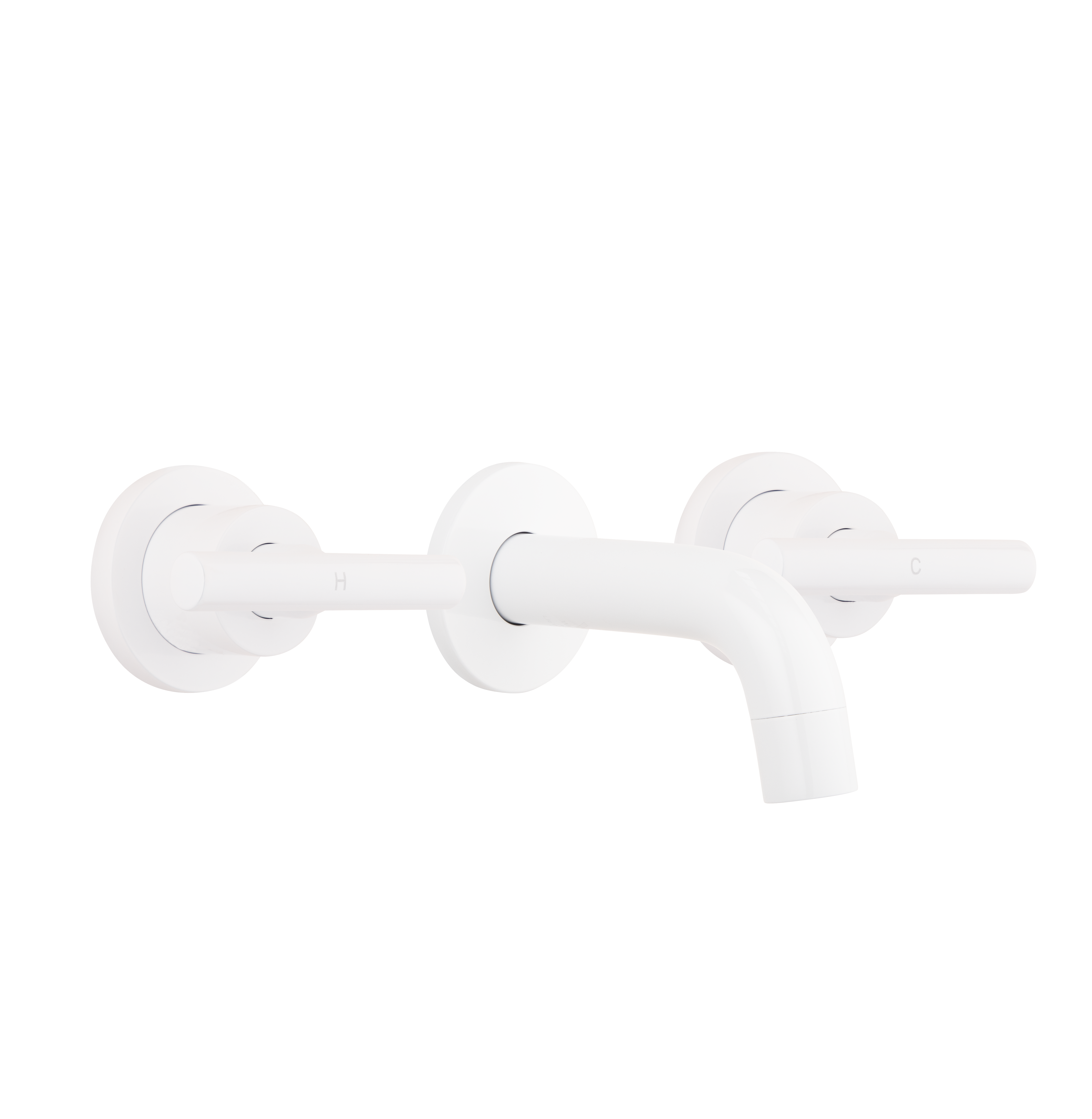 Barre Assembly Mixer Mini Wall Mounted Spout Set WH