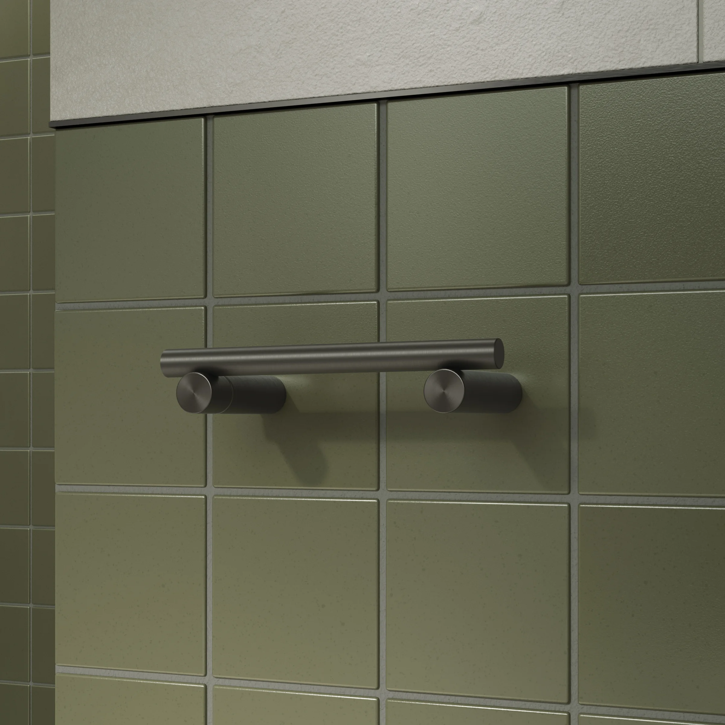 Sola-Lucca Close Up Concept 1 Sola Toilet Roll Holder--BG