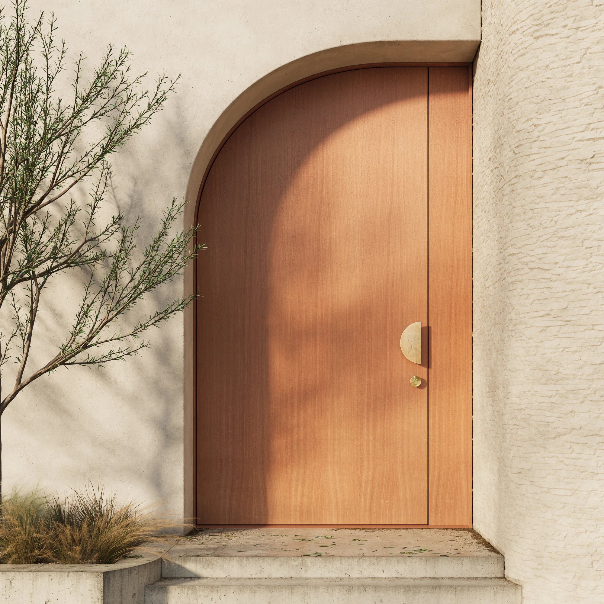 Half Moon Entry Door Scene01 Final Frame03