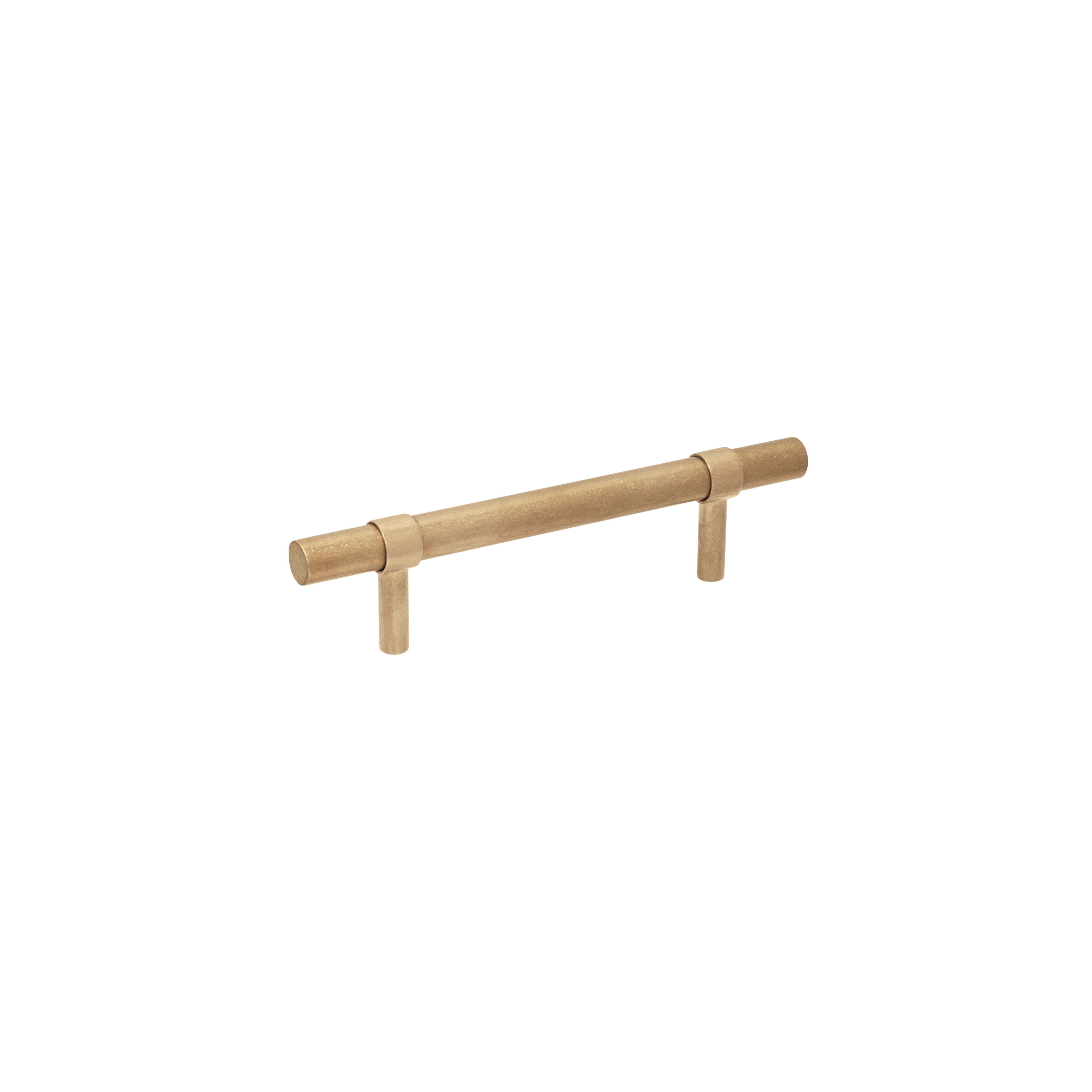 Modi Adjustable Cabinetry Pull 150mm - Tumbled Aged Brass
