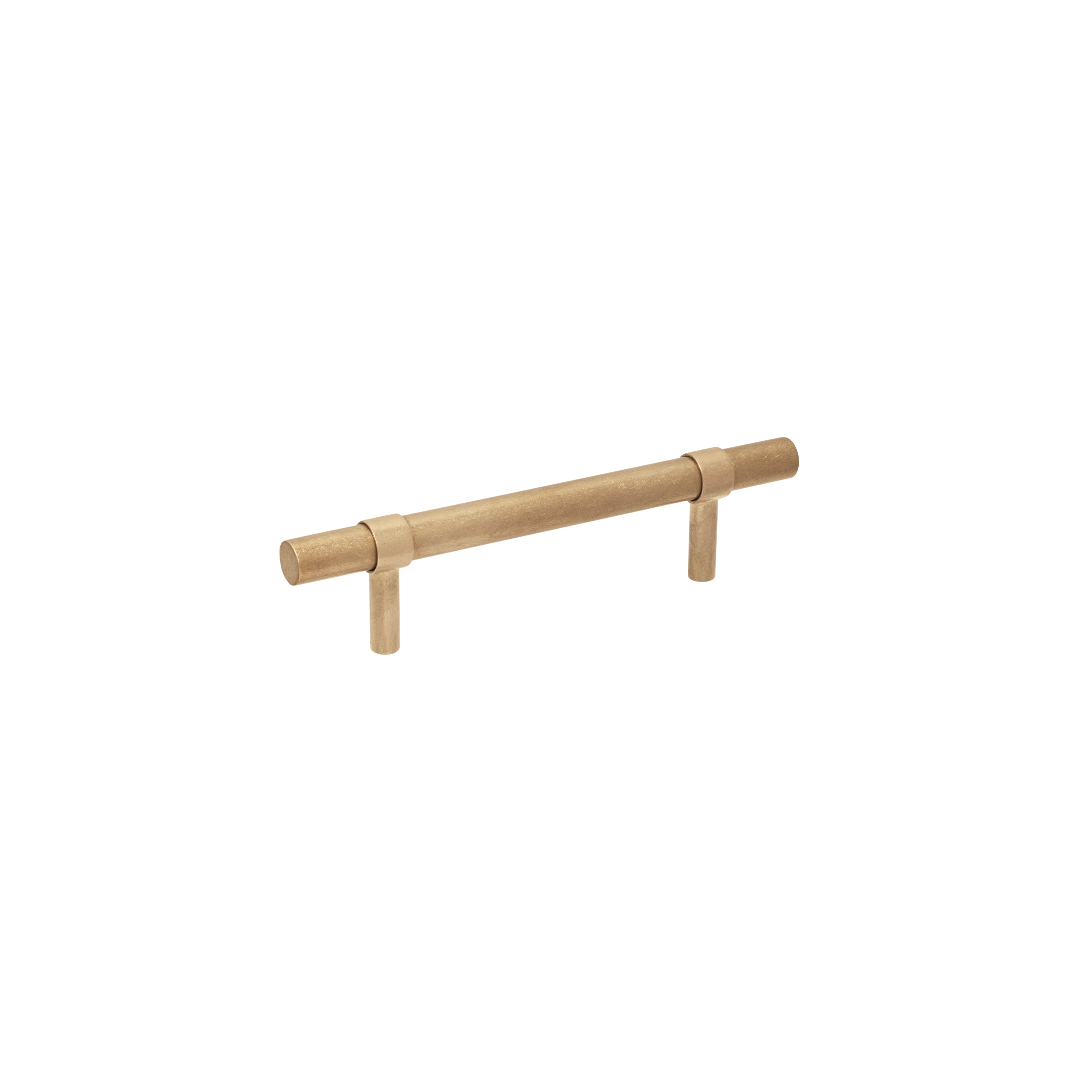 Modi Adjustable Cabinetry Pull 150mm - Tumbled Aged Brass