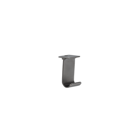 Maya Shower Hook - Brushed Gunmetal