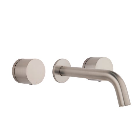 Milani Assembly Taps & Spout Set - Brushed Nickel