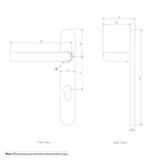 Davis Entry Door Handle GALLERY SPEC-01