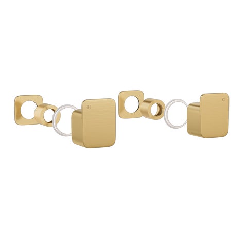 Nesso Assembly Handle Kit - Brushed Brass