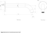 Wall Mounted Spout GALLERY SPEC-01-01