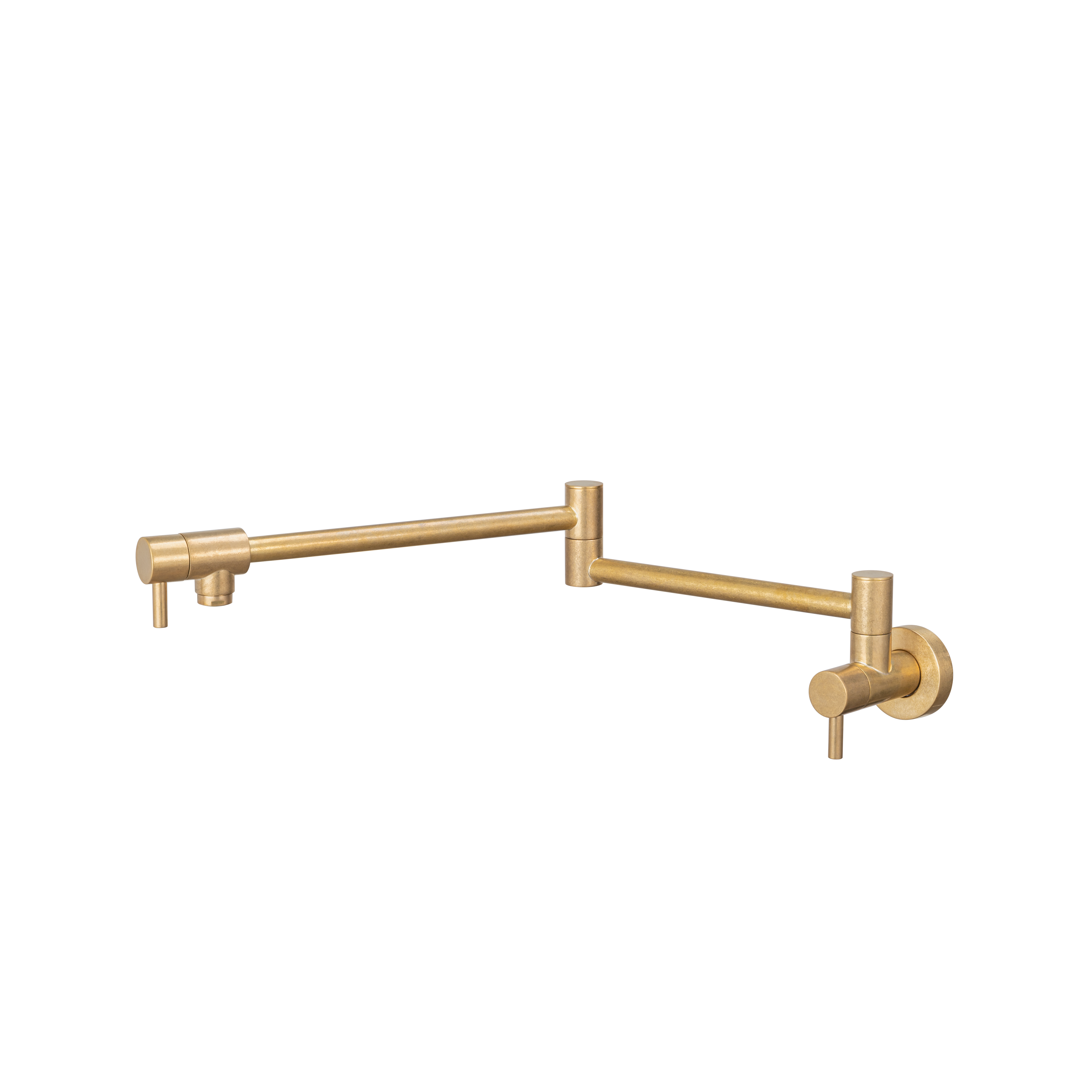 PotFiller TumbledAgedBrass