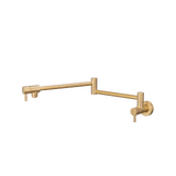 PotFiller TumbledAgedBrass