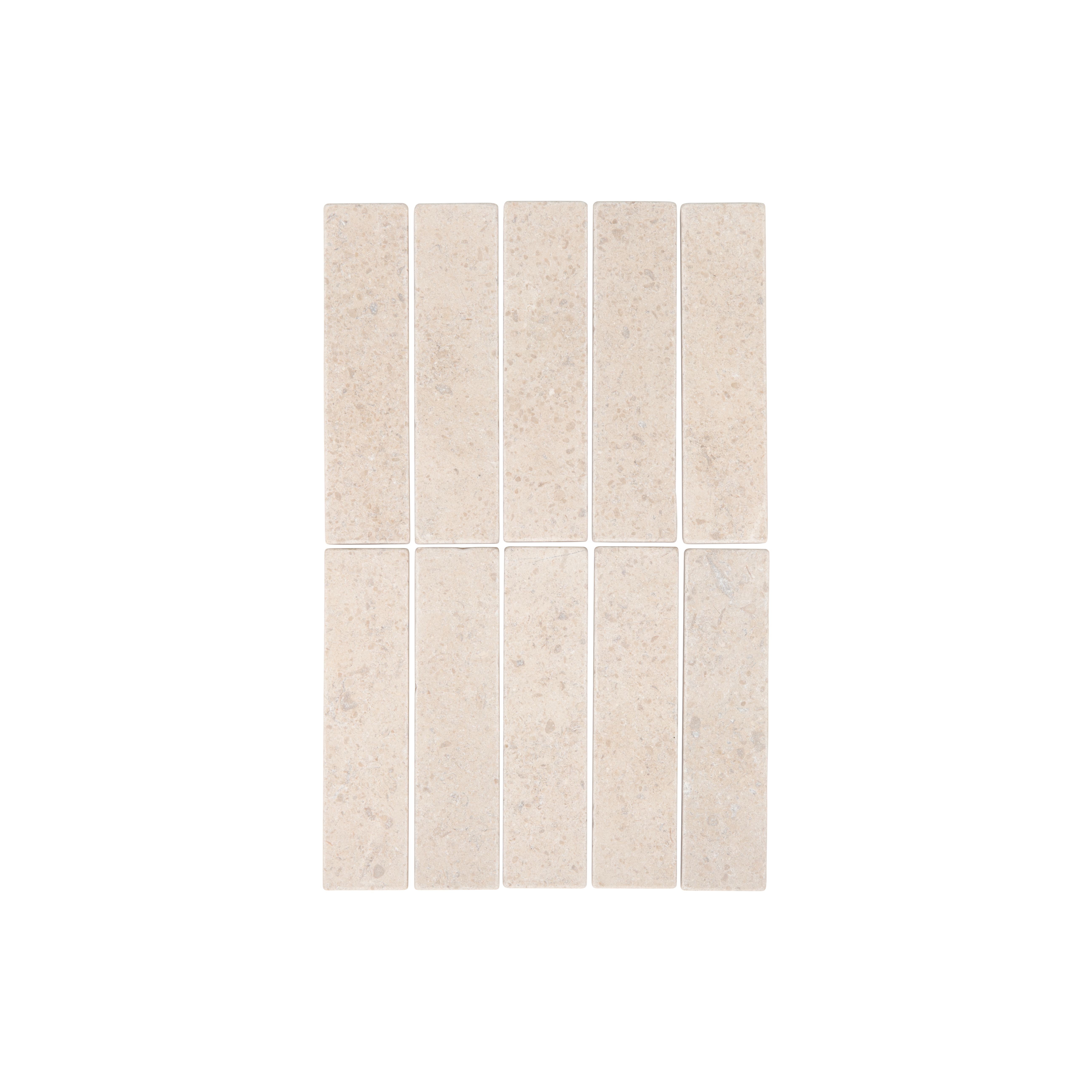 Siena Natural Stone Subway Tile Salt