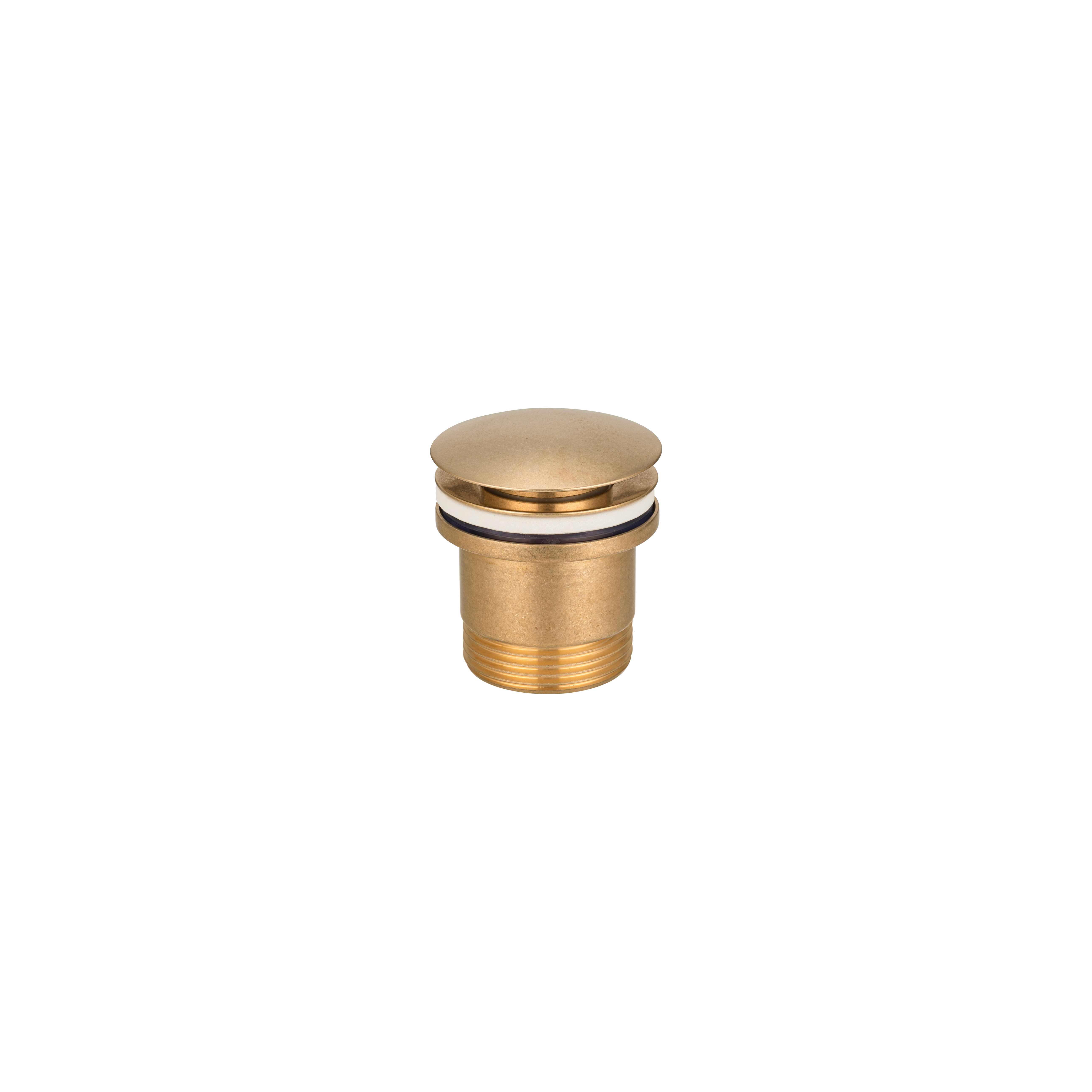 Avi Pop-Up Bath Waste - Tumbled Aged Brass