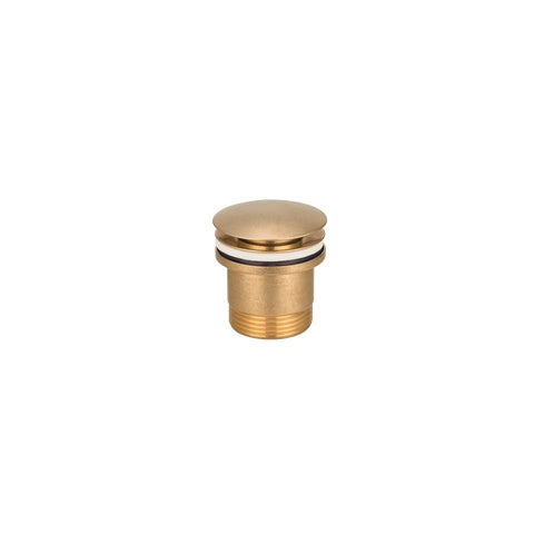 Avi Pop-Up Bath Waste - Tumbled Aged Brass