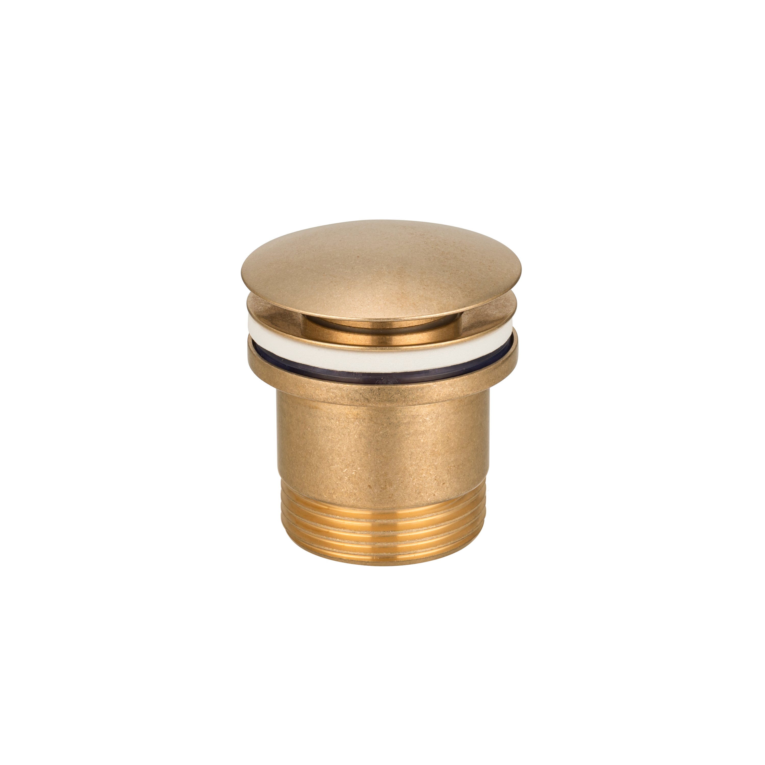 Avi Pop-Up Waste - Tumbled Aged Brass