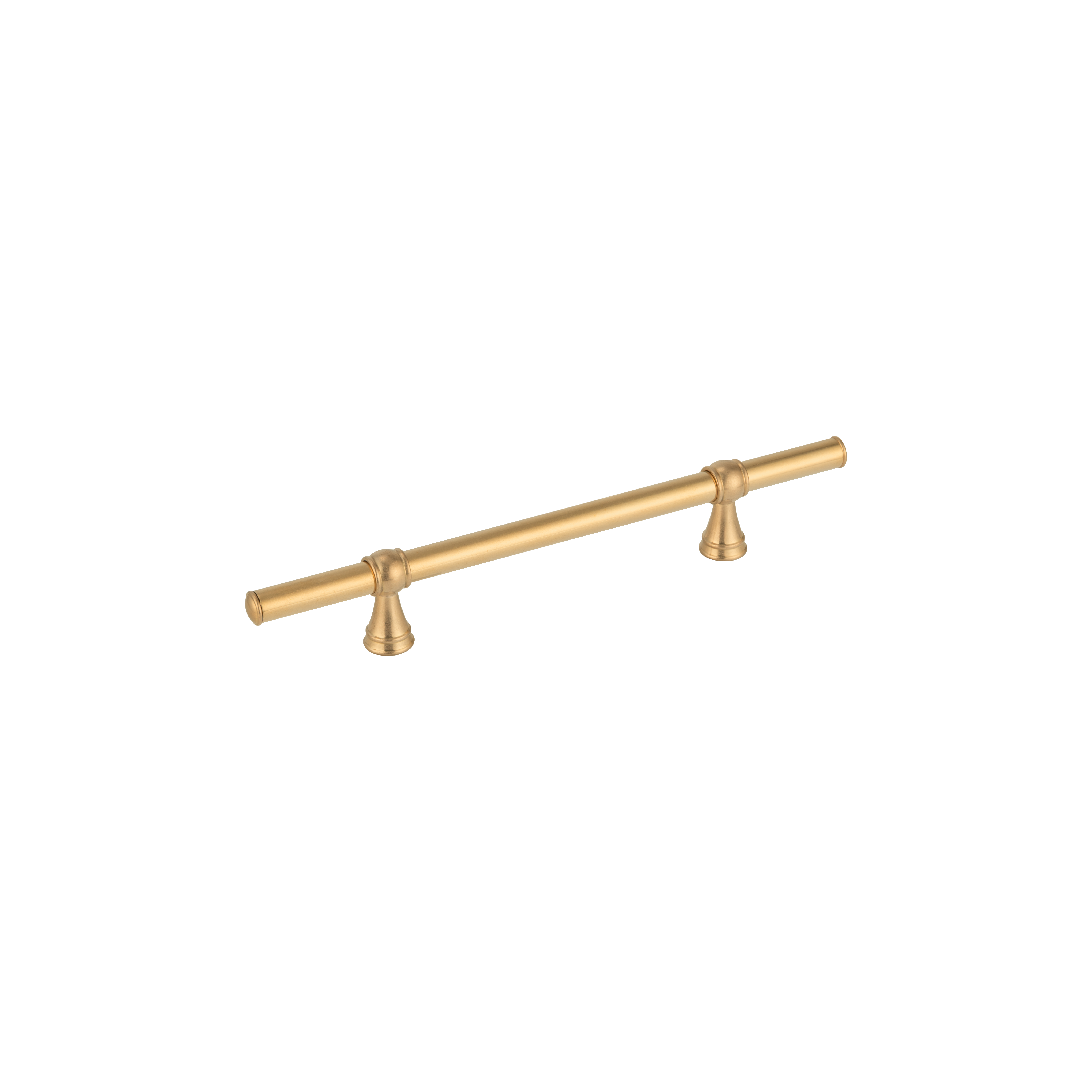 Kingsley Adjustable Cabinetry Pull 250mm – Tumbled Aged Brass