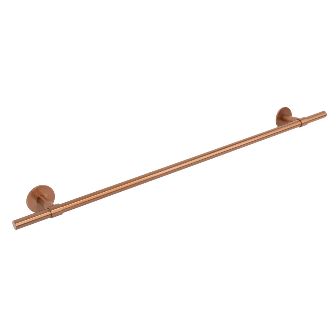 Modi Adjustable Towel Rail 750mm - Brushed Copper