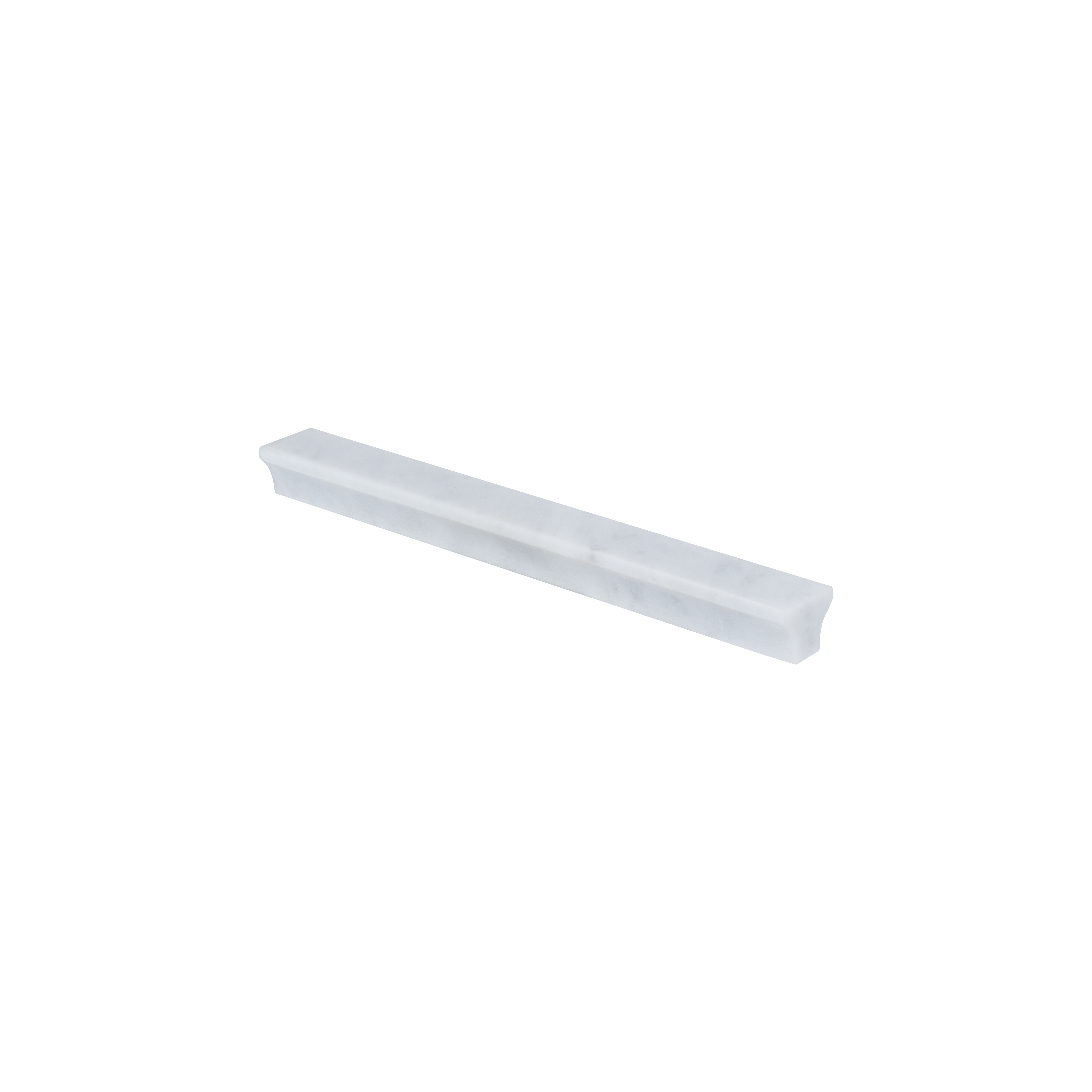 Pedra Cabinetry Pull 220mm - Carrara Marble