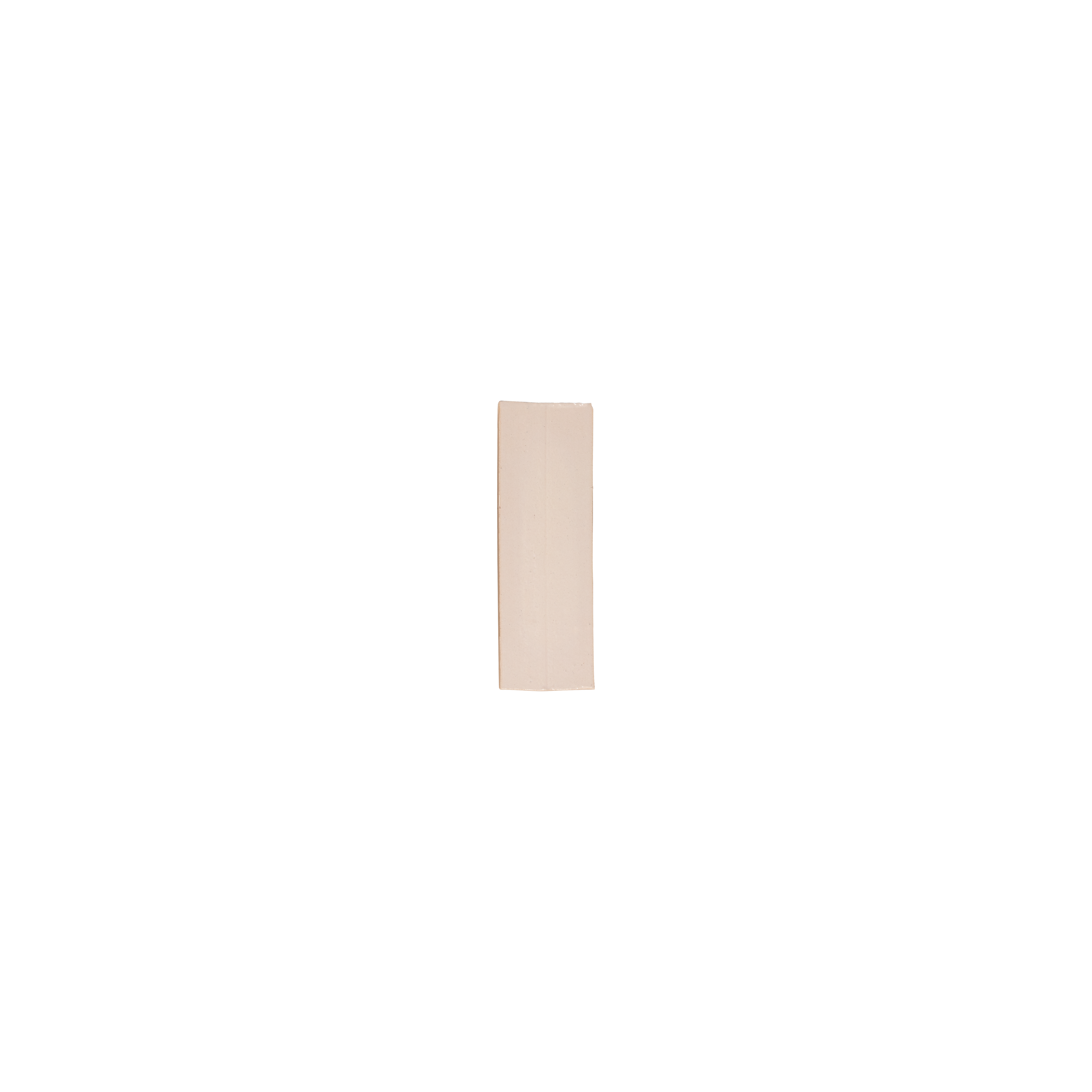 Rommani Handmade Zellige Rectangle Tile - Bone (Sample)