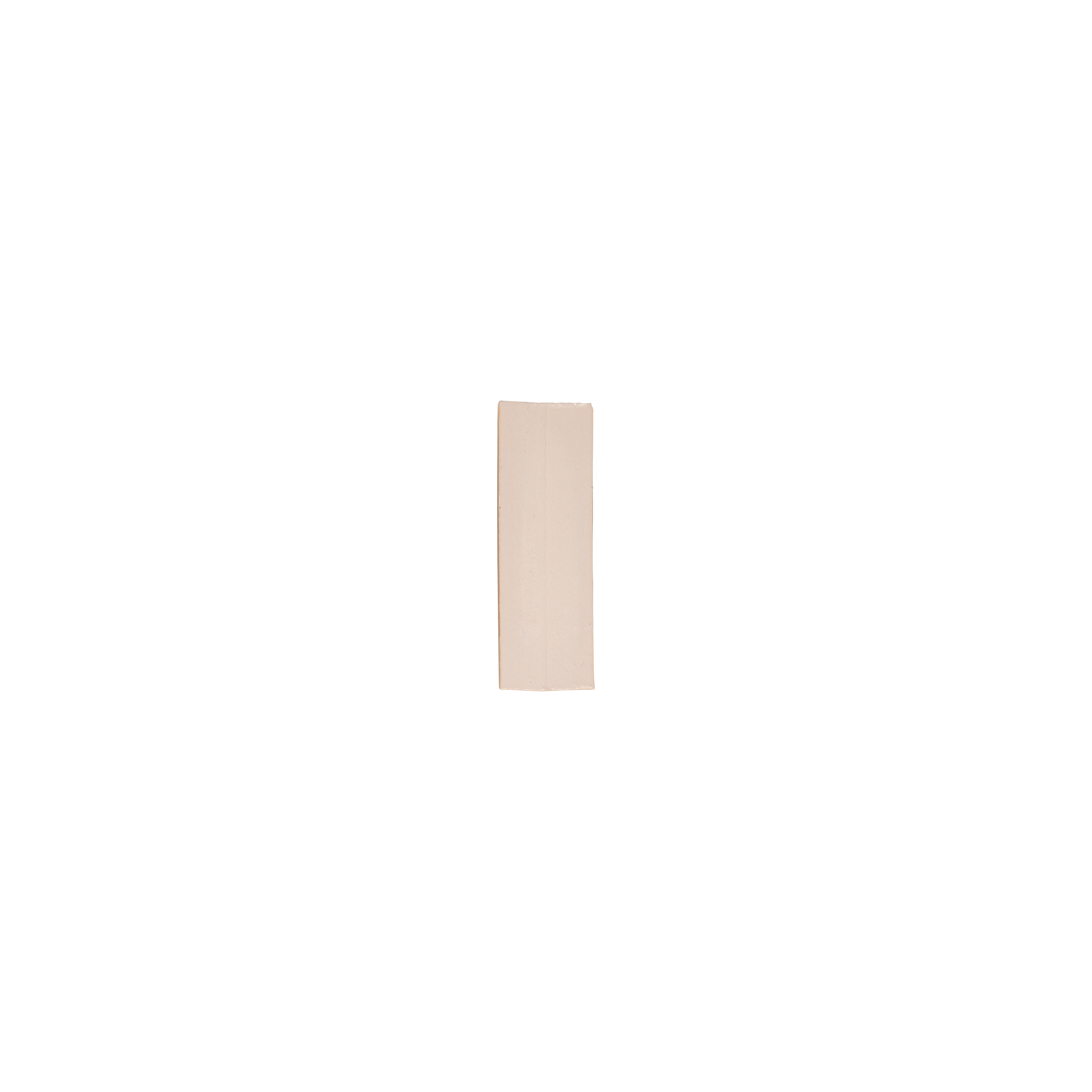 Rommani Handmade Zellige Rectangle Sample Bone