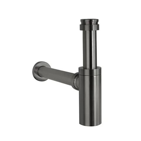 Marli Bottle Trap Round - Brushed Gunmetal